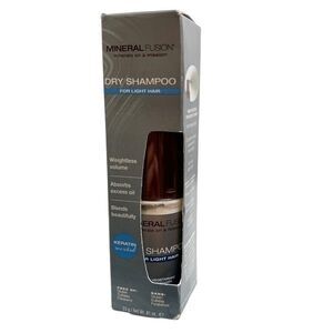 NEW Mineral Fusion Sulfate‎ Free Dry Shampoo Light Hair Color Powder NWT Rare